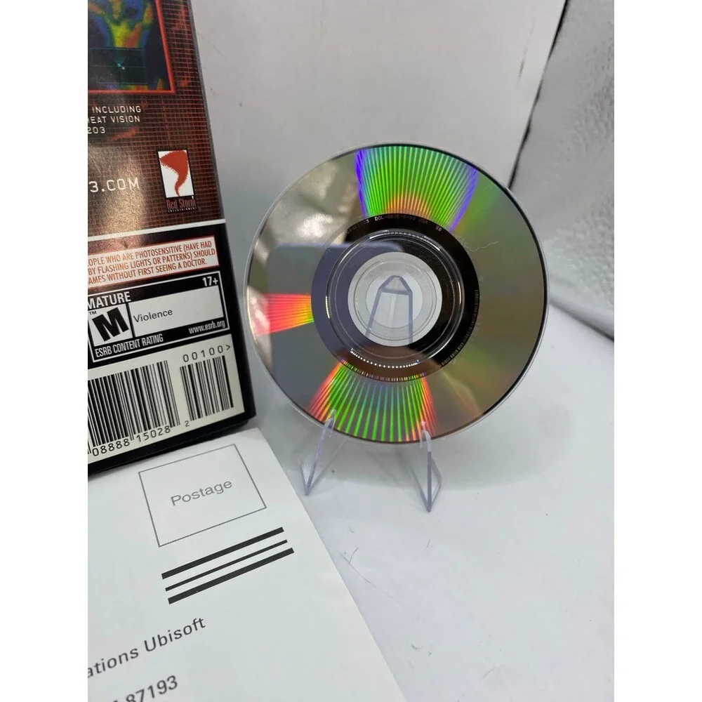 Tom Clancy's Rainbow Six 3 for Nintendo GameCube CIB with manual